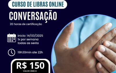 FENEIS – Rio Grande do Sul oferece curso de LIBRAS 100% Online!