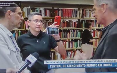 Senado inaugura ferramenta de atendimento em Libras em tempo real