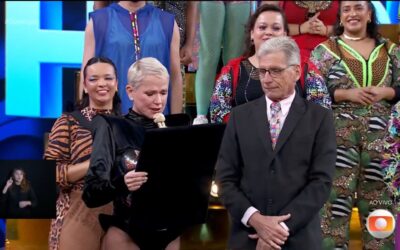Presidente Antônio faz homenagem a Xuxa na Globo