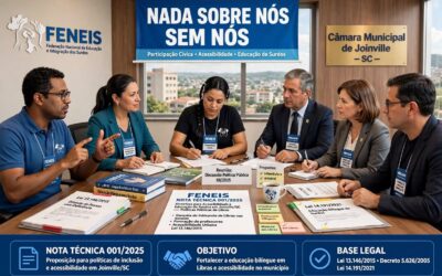 Consulta às entidade representativas da comunidade surda em joinville/SC para elaboração de editais e politicas públicas relacionadas à acessibilidade de surdos